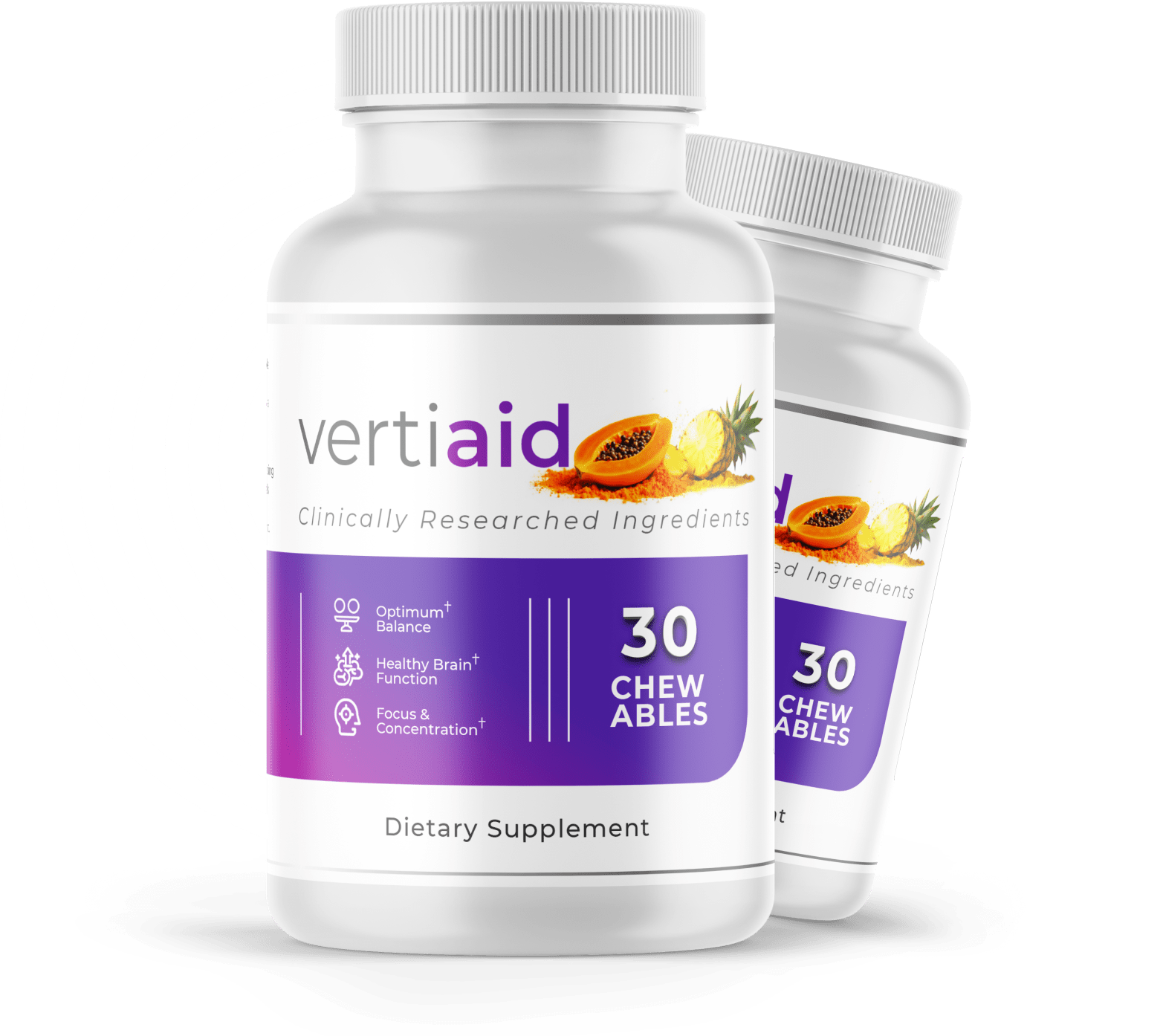 VertiAid Natural Supplement for Balance and Brain Support